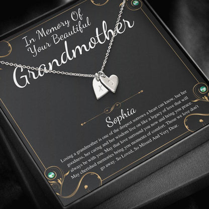 Memorial gift Grandmother Loss of Grandma In Memory of Grandma Sorry for your loss of loved one condolence gift, bereavement gift