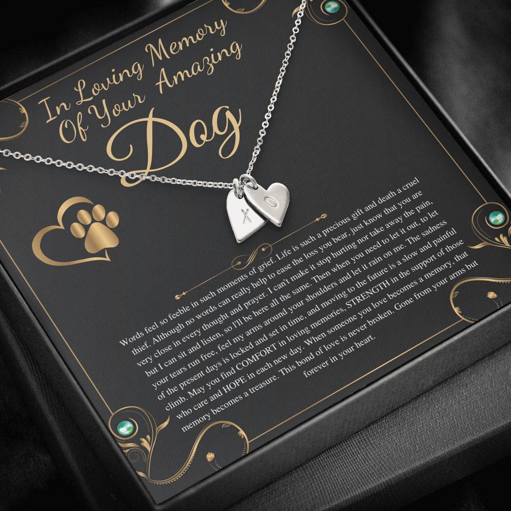 Dog Memorial Gift Pet Loss Gifts, Loss of Pet Gift, Loss of Dog gift in Memory of Dog Remembrance Gift for Loss of Dog