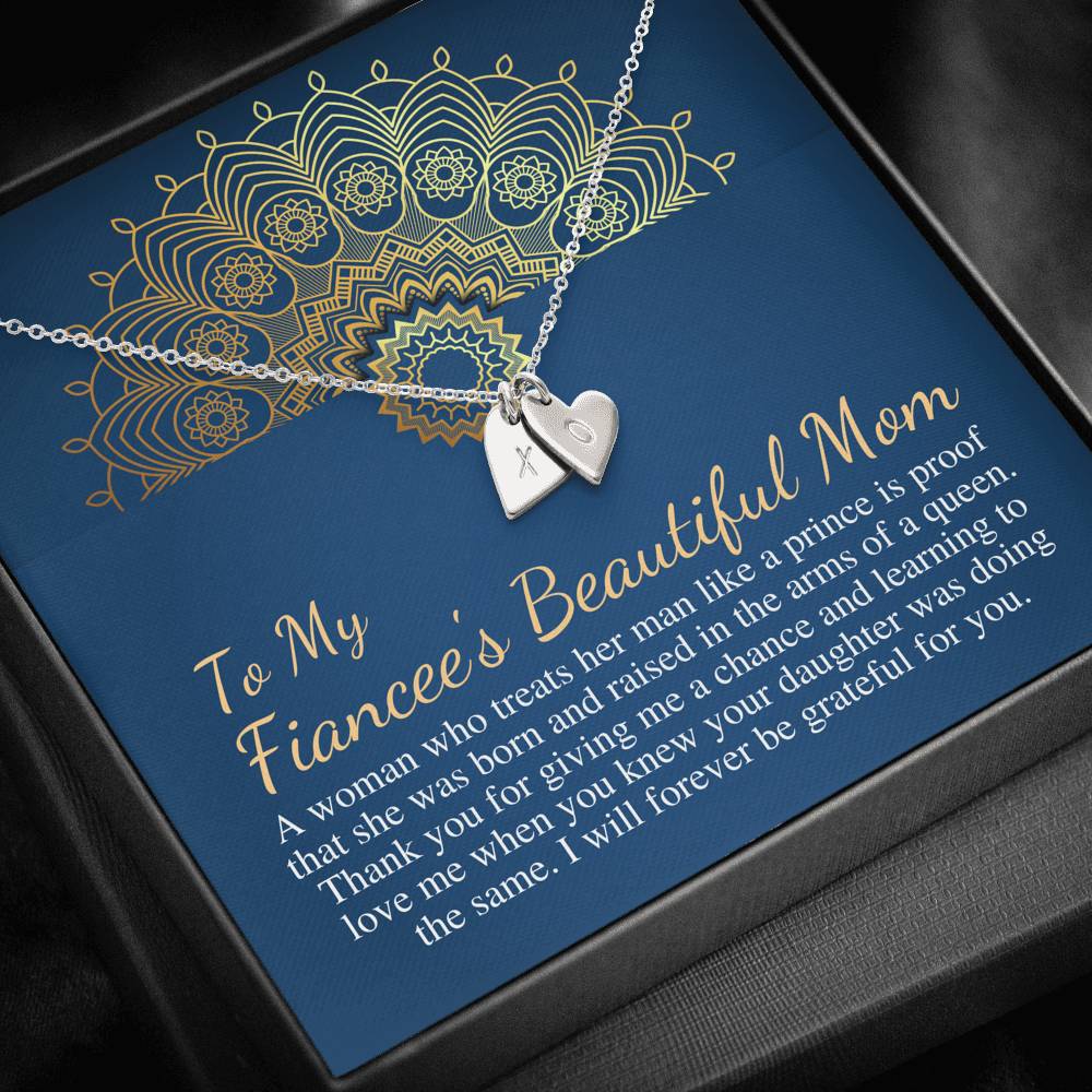 Mother In Law Wedding Gift From Bride, Mother of the Groom Necklace, Future Mother in Law Gift, Birthday Gift For Boyfriend's Mom #0475