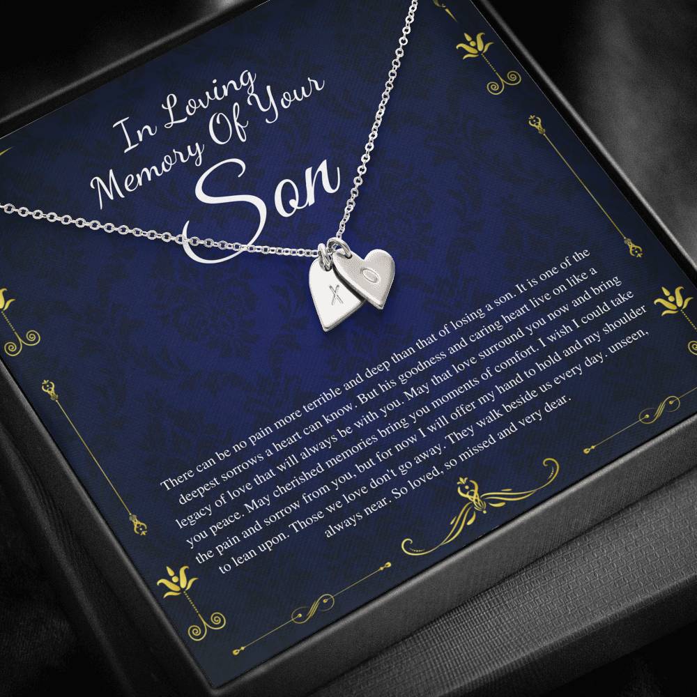 Memorial gift Son Loss of Son In Memory of Son Sorry for your loss of Son loss of loved one condolence gift, bereavement gift