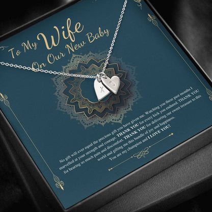 Twin Baby Gift, Mother of Twins Baby Shower, Mom of Twins Pregnancy Announcement, Pregnant with Twins, Expecting twins, Because Twins