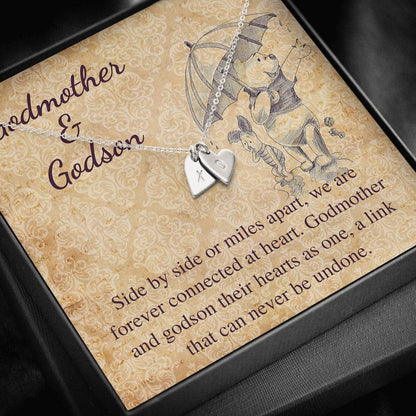 Godmother gift necklace for Godmother, Thank you for being my Godmother, Godmother jewelry from Godson, Christmas Gift Fo