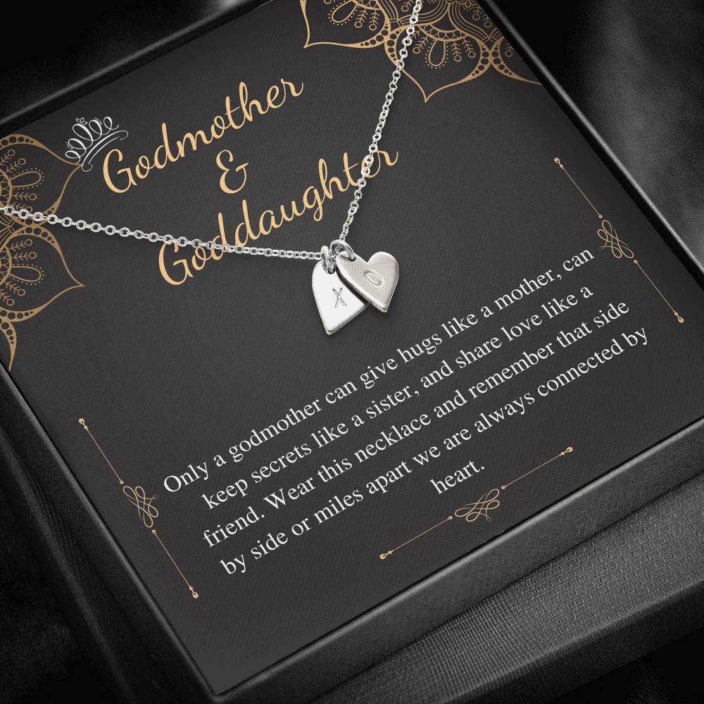 Godmother and Goddaughter Necklace, Godmother Mothers Day Gift, Godmother and Goddaughter Gifts, Godmother and Goddaughter Jewelry