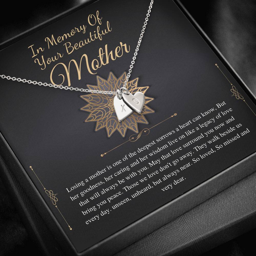 Memorial gift Mom Loss of Mother In Memory of Mom Sorry for your loss of mom loss of loved one condolence gift, bereavement gift