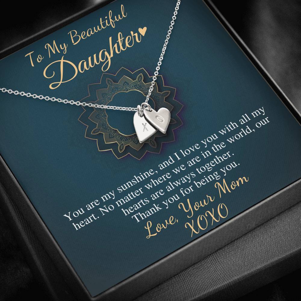 Daughter Gift from Mom to Daughter Necklace for Daughter Christmas Gift for Daughter from Mom Daughter gift to daughter birthday gift #0851