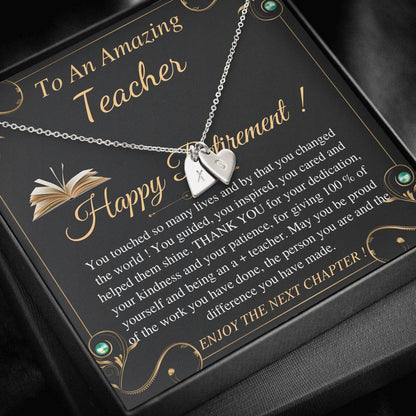 Teacher Retirement Gifts for Teacher Appreciation Gift for Retired Teacher, Retiring Teacher Gift, School retirement