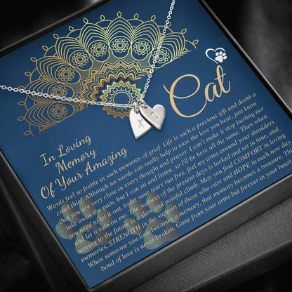 Cat Memorial Gift Pet Loss Gifts, Loss of Pet Gift, Loss of Cat gift in Memory of Cat Remembrance Gift for Loss of Cat Sympathy Gift