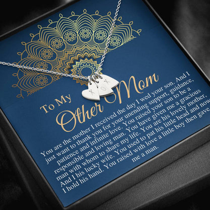 To My Mother in Law Gift Necklace, Mother in Law Gift From Bride, Future Mother in Law Necklace, Gift For Mother-in-Law, Wedding Gift #0505