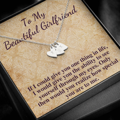 To My Girlfriend Necklace, Valentines Day Gift For Girlfriend, Anniversary Gift for Girlfriend, Girlfriend Necklace, Girlfriend Birthday
