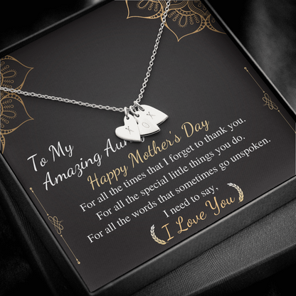 to my aunt