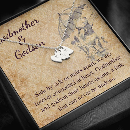 Godmother gift necklace for Godmother, Thank you for being my Godmother, Godmother jewelry from Godson, Christmas Gift Fo