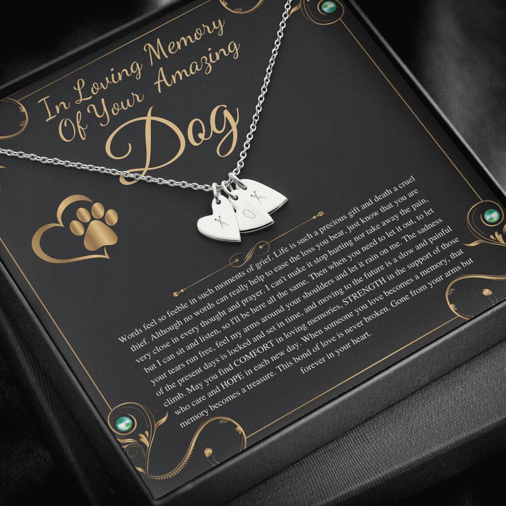 Dog Memorial Gift Pet Loss Gifts, Loss of Pet Gift, Loss of Dog gift in Memory of Dog Remembrance Gift for Loss of Dog
