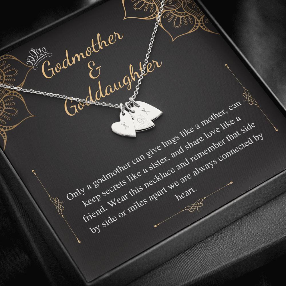 Godmother and Goddaughter Necklace, Godmother Mothers Day Gift, Godmother and Goddaughter Gifts, Godmother and Goddaughter Jewelry