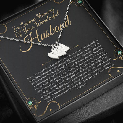 Memorial gift Husband Loss of Husband In Memory of Husband Sorry for your loss of Spouse loss of loved one condolence gift, bereavement gift