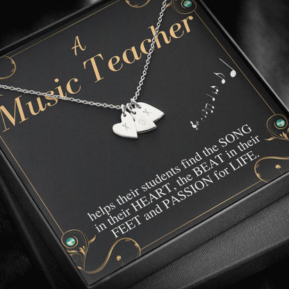 Music Teacher Gift | Gift for Music Teacher Necklace | Music Teacher Gift | To My Music Teacher Appreciation Gift | Christmas Gift #0750