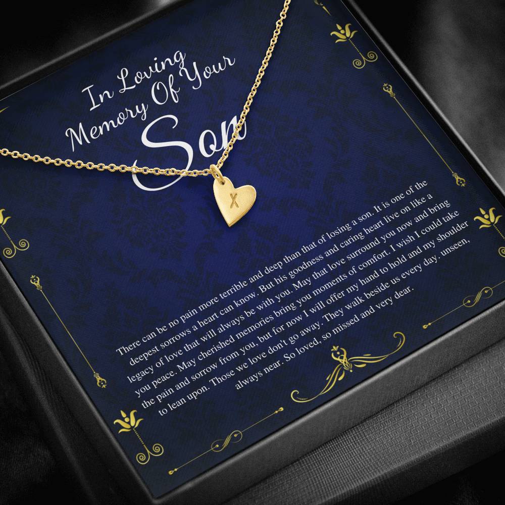 Memorial gift Son Loss of Son In Memory of Son Sorry for your loss of Son loss of loved one condolence gift, bereavement gift