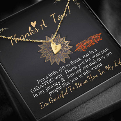 Appreciation Gift, Thankful For You, Thank you Gift, Best Friend Gift, Gratitude Gift, Best Friend Necklace, Christmas Gift, Employee #0724