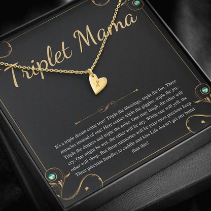 Mom of Triplets Gift for Triplet Mama, Mom of multiples, Triplet Mom Gift, Mom of three, Triplet baby shower gift000