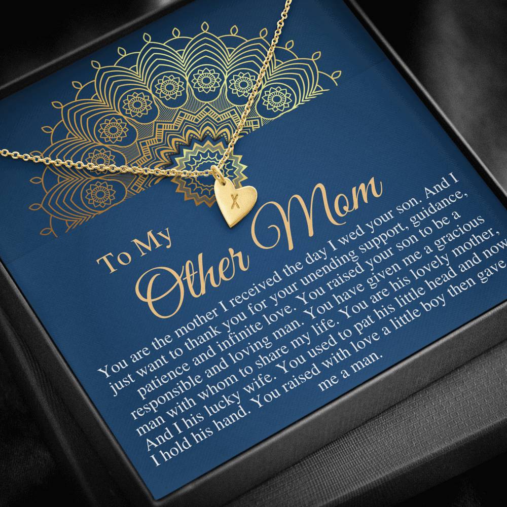 To My Mother in Law Gift Necklace, Mother in Law Gift From Bride, Future Mother in Law Necklace, Gift For Mother-in-Law, Wedding Gift #0505