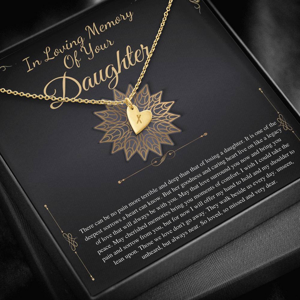 Memorial gift Daughter Loss of Daughter In Memory of Daughter Sorry for your Loss in loving memory remembrance gifts condolence gift
