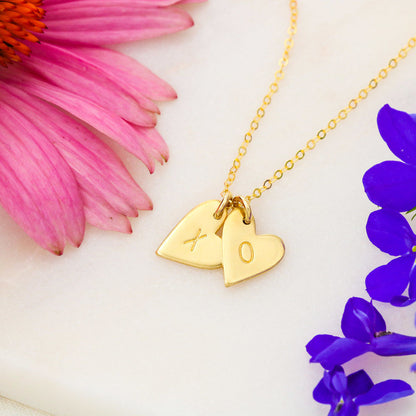 25th Birthday Gift Necklace For Her: Twentyfifth Birthday Gift, Jewelry Gift For Her, 25th Birthday Necklace For Her,Initial Heart #0669