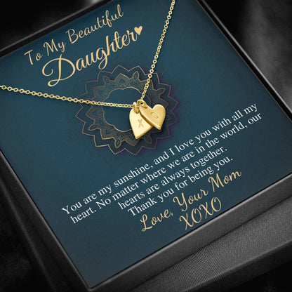 Daughter Gift from Mom to Daughter Necklace for Daughter Christmas Gift for Daughter from Mom Daughter gift to daughter birthday gift #0851