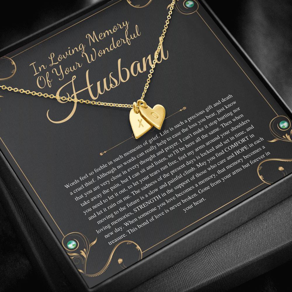 Memorial gift Husband Loss of Husband In Memory of Husband Sorry for your loss of Spouse loss of loved one condolence gift, bereavement gift