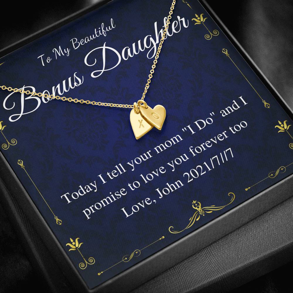Initial Heart,Grandmother of the Groom Gift Necklace,Groom's Grandma Wedding Necklace,Thank You Gift For Grandma,Rehearsal Dinner Gift #0182