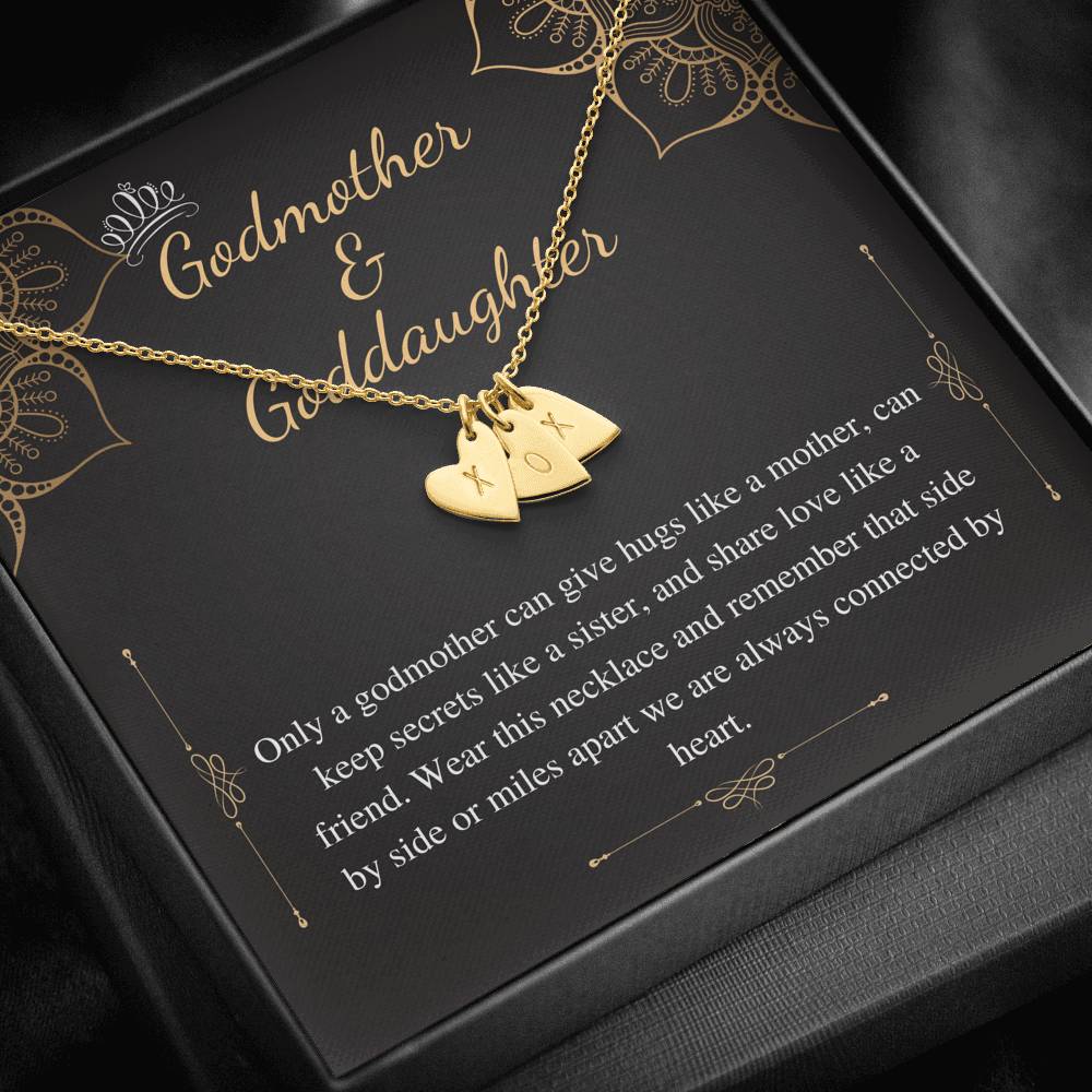 Godmother and Goddaughter Necklace, Godmother Mothers Day Gift, Godmother and Goddaughter Gifts, Godmother and Goddaughter Jewelry