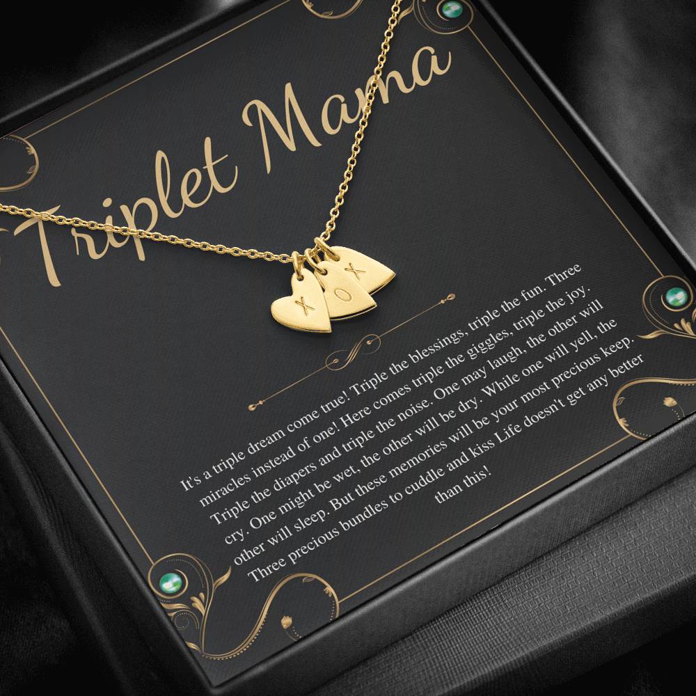 Mom of Triplets Gift for Triplet Mama, Mom of multiples, Triplet Mom Gift, Mom of three, Triplet baby shower gift000