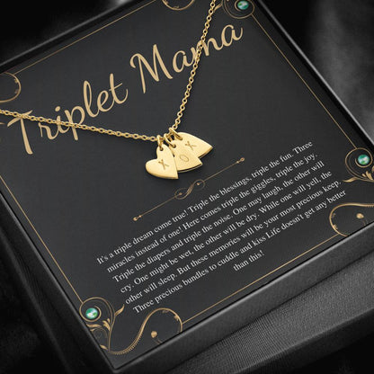 Mom of Triplets Gift for Triplet Mama, Mom of multiples, Triplet Mom Gift, Mom of three, Triplet baby shower gift000