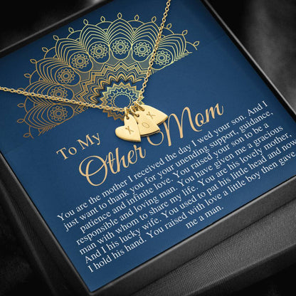 To My Mother in Law Gift Necklace, Mother in Law Gift From Bride, Future Mother in Law Necklace, Gift For Mother-in-Law, Wedding Gift #0505
