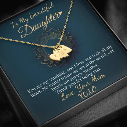 Daughter Gift from Mom to Daughter Necklace for Daughter Christmas Gift for Daughter from Mom Daughter gift to daughter birthday gift #0851