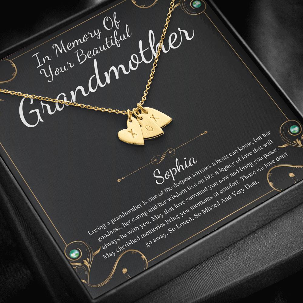 Memorial gift Grandmother Loss of Grandma In Memory of Grandma Sorry for your loss of loved one condolence gift, bereavement gift