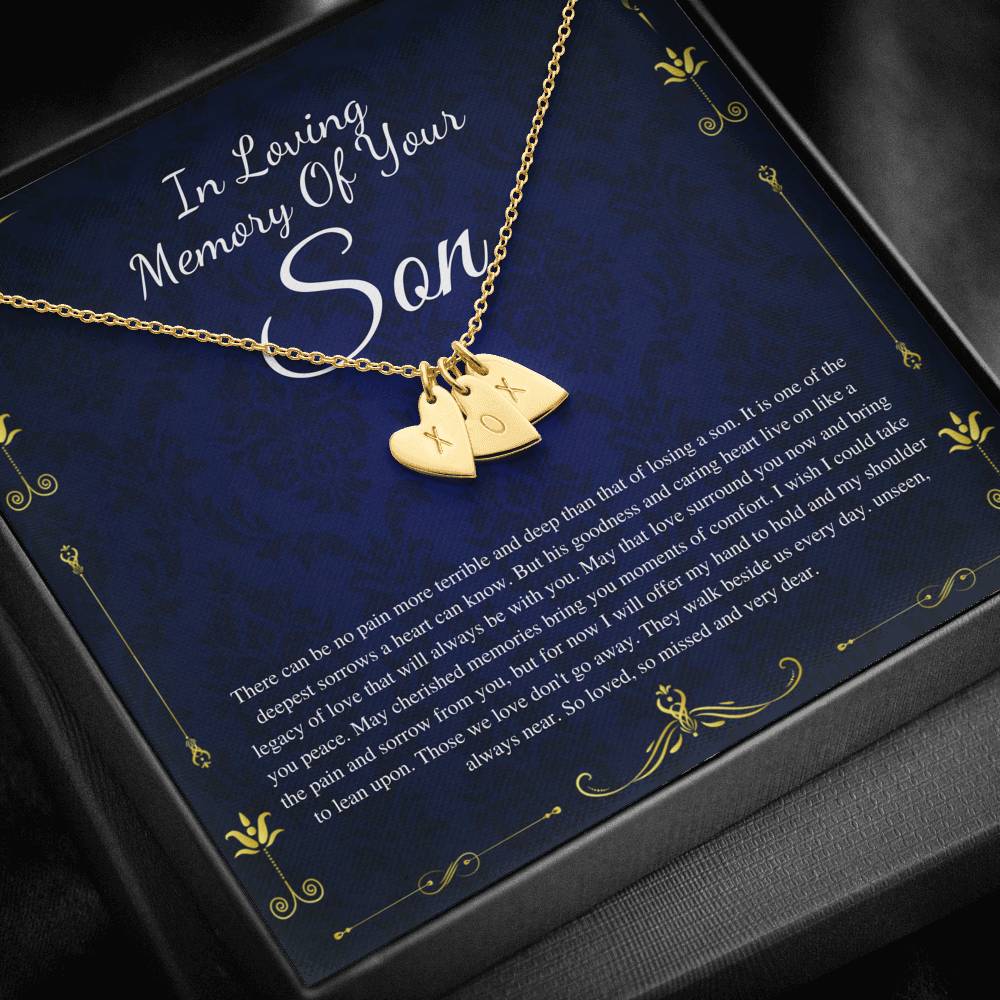 Memorial gift Son Loss of Son In Memory of Son Sorry for your loss of Son loss of loved one condolence gift, bereavement gift