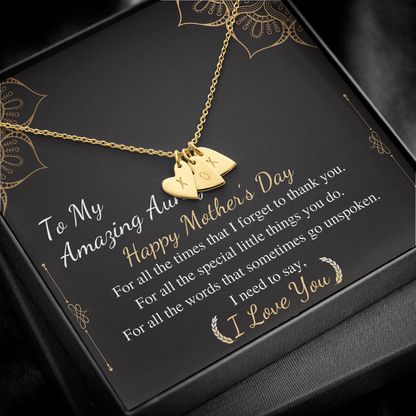to my aunt