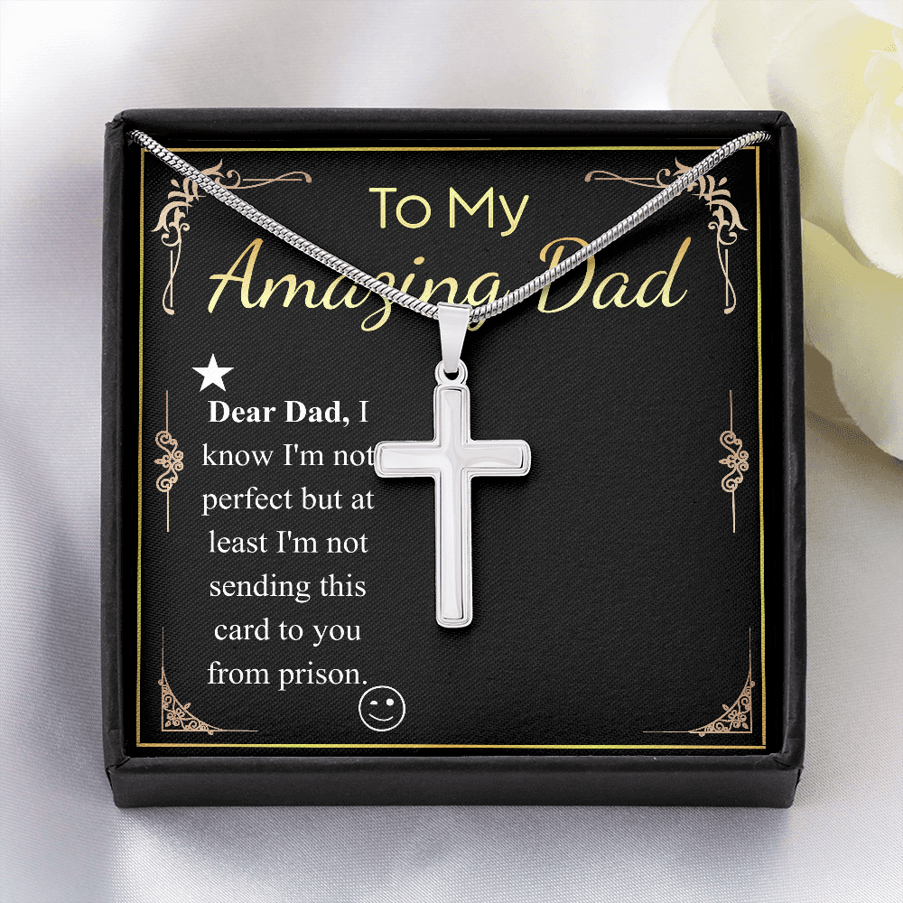 to my amazing dad