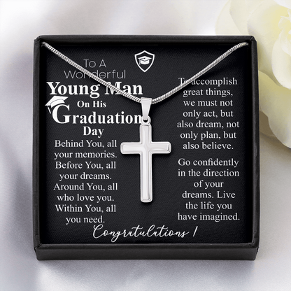 to a wonderfule young man on his graduation day