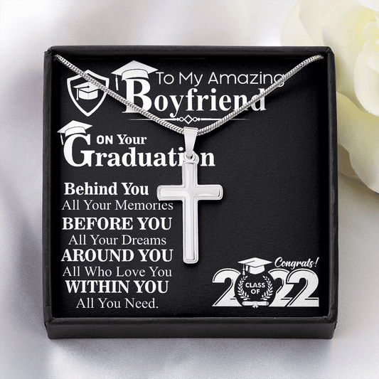 to my amamzing boyfrend on your graduation fainal