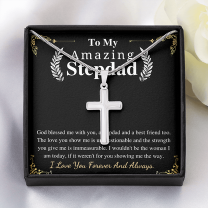 to my amazing step dad