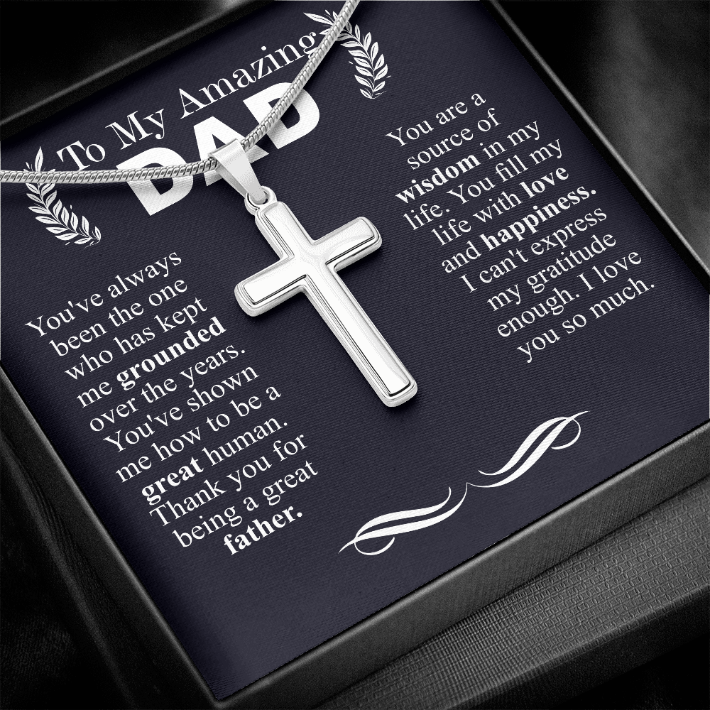 to my amazing dad
