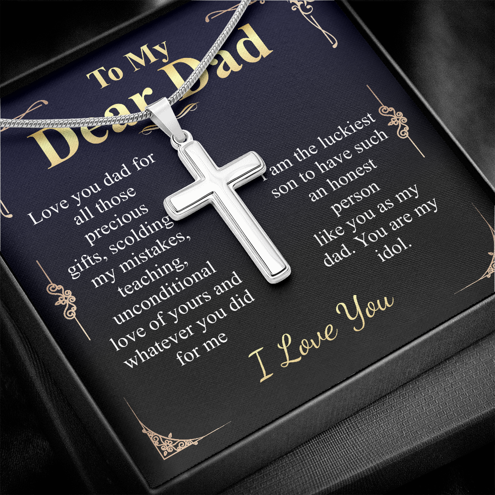 to my dad