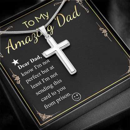to my amazing dad