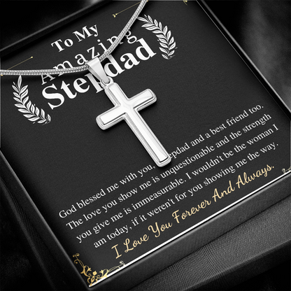to my amazing stepsdad
