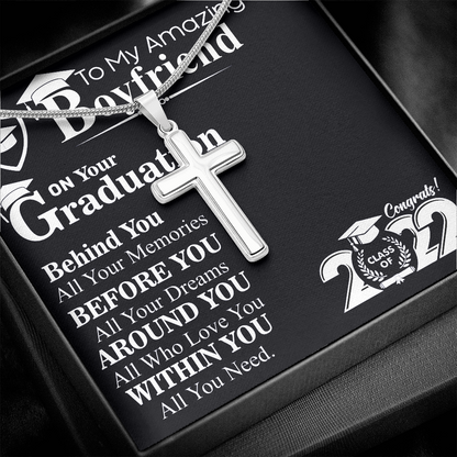 to my amamzing boyfrend on your graduation fainal