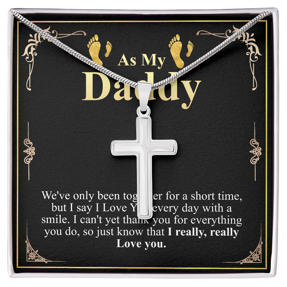 as my dad cross