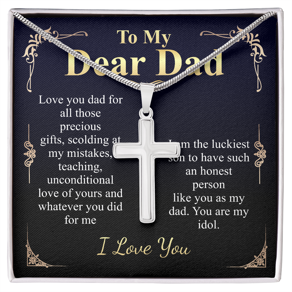 to my dad