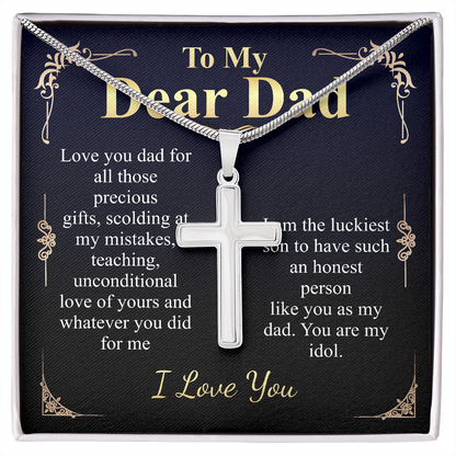 to my dad