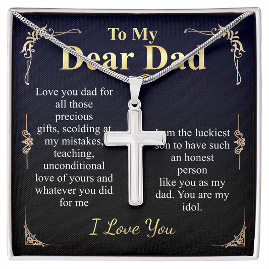 to my dad