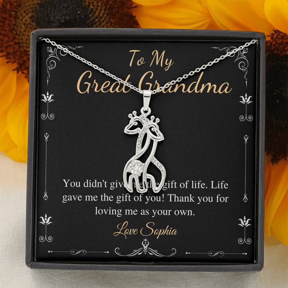 Grandma Gift, Grandma Necklace, Generations Necklace, Gifts for Grandma from Grandkids, Mother Daughter Gift for Grandma,Birthday Gift #0472